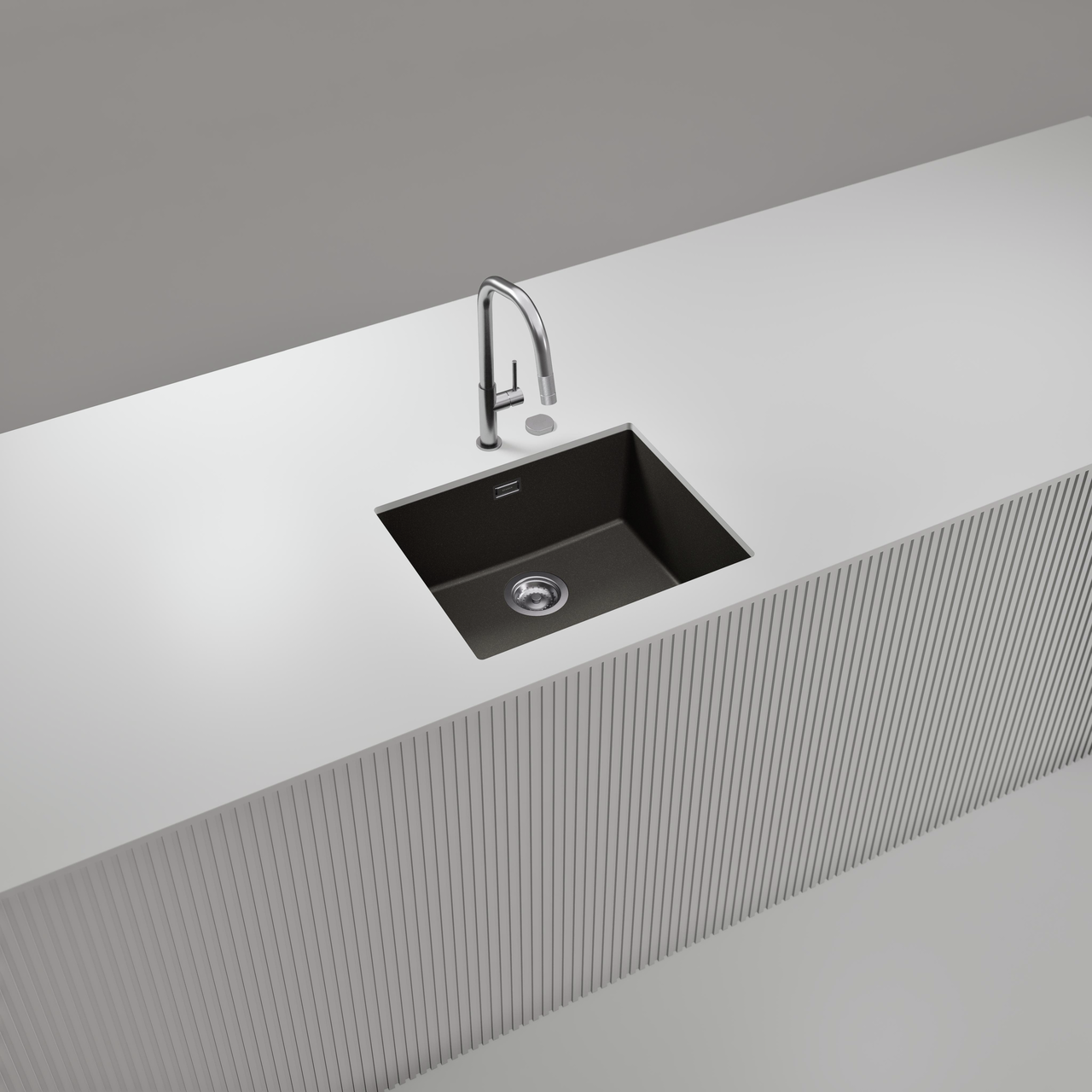 Dřez FORMHAUS D-100LS NERO